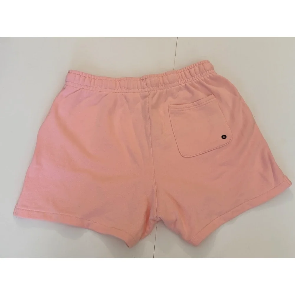 Nike Sportswear Essential French Terry‎ Shorts Pink Womens Large CJ2158-693